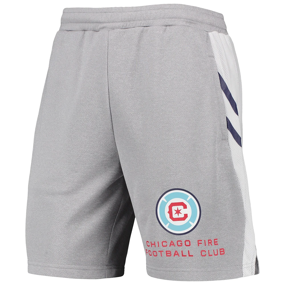 Men's Concepts Sport Gray Chicago Fire Stature Shorts