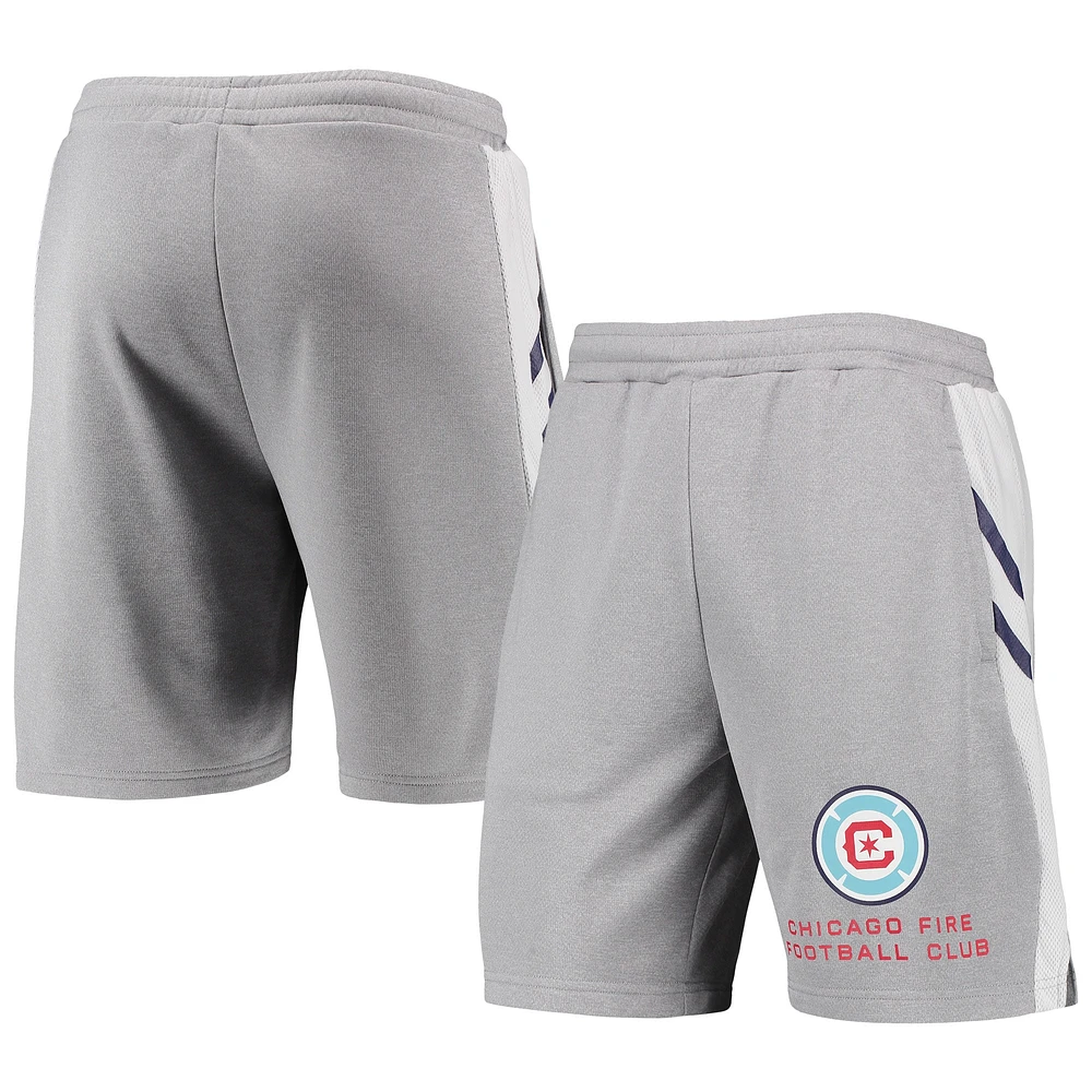 Men's Concepts Sport Gray Chicago Fire Stature Shorts