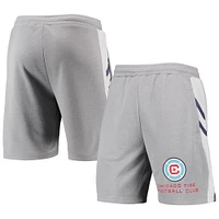 Men's Concepts Sport Gray Chicago Fire Stature Shorts