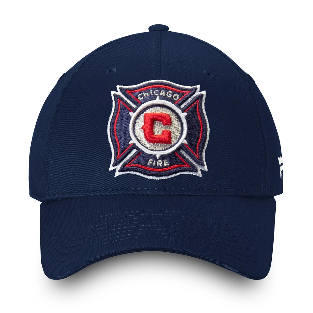 Men's Fanatics Navy Chicago Fire Alpha Adjustable Hat