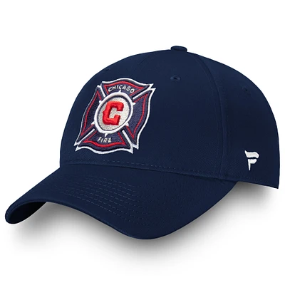 Men's Fanatics Navy Chicago Fire Alpha Adjustable Hat