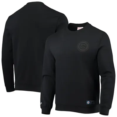 Chicago Fire Mitchell & Ness Pullover Sweatshirt - Black