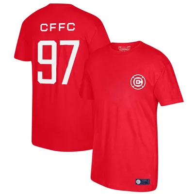 Chicago Fire Mitchell & Ness Founded T-Shirt - Red