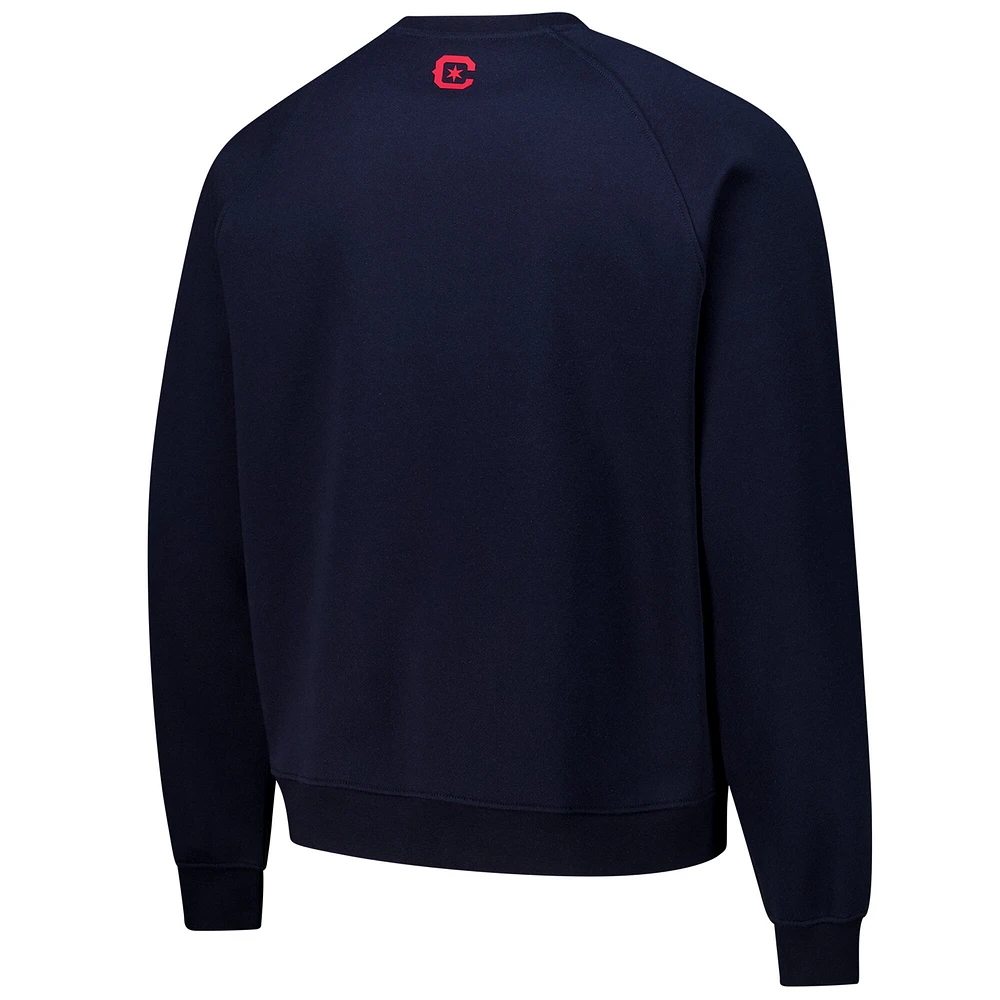 Sweat-shirt oversize bleu marine Chicago Fire Old English pour homme