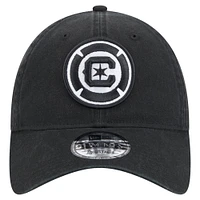 Casquette ajustable Chicago Fire 2025 Kickoff 9TWENTY noire New Era pour homme