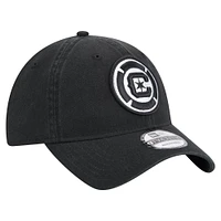 Casquette ajustable Chicago Fire 2025 Kickoff 9TWENTY noire New Era pour homme