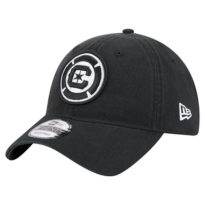 Casquette ajustable Chicago Fire 2025 Kickoff 9TWENTY noire New Era pour homme