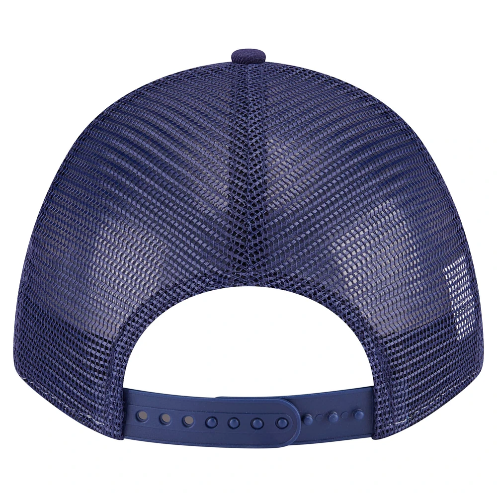 Casquette camionneur ajustable 9FORTY M-Crown A-Frame bleu clair Chicago Fire pour homme New Era
