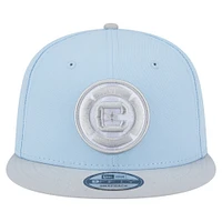 Casquette Snapback bicolore 9FIFTY Chicago Fire bleu clair New Era pour homme