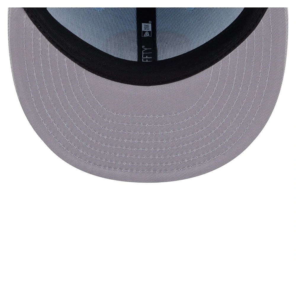 Casquette Snapback bicolore 9FIFTY Chicago Fire bleu clair New Era pour homme