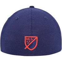 Men's New Era Navy Chicago Fire Kick Off 39THIRTY Flex Hat