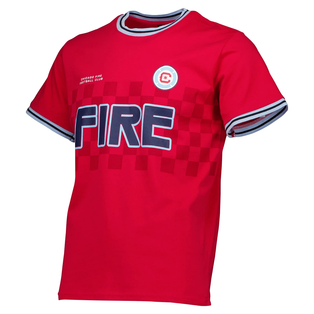 T-shirt rouge pour homme Chicago Fire '97 Ringer