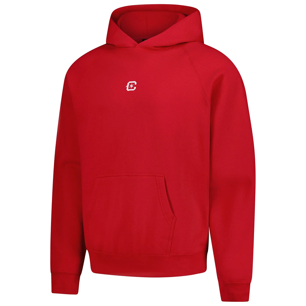Men's  Red Chicago Fire Hometown Oversized Pullover Hoodie