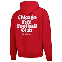 Men's  Red Chicago Fire Hometown Oversized Pullover Hoodie