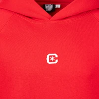 Men's  Red Chicago Fire Hometown Oversized Pullover Hoodie