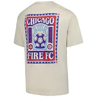 Men's Sport Design Sweden  Tan Chicago Fire City Soul Oversized T-Shirt
