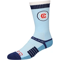 Men's Strideline Chicago Fire Premium 3-Pack Knit Crew Socks Set