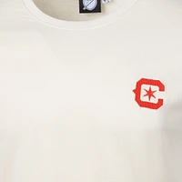 Men's  Tan Chicago Fire Team Script Relaxed T-Shirt