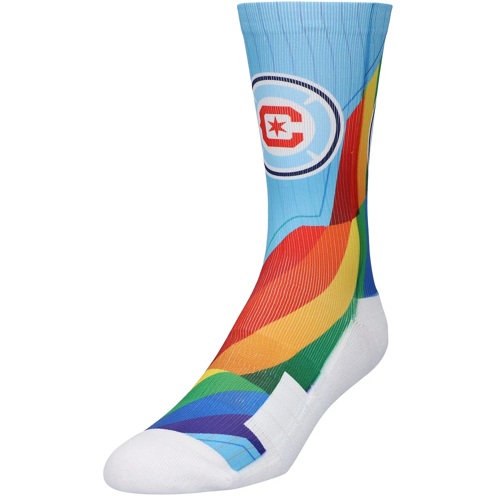 Unisex Strideline Chicago Fire Pride Crew Socks