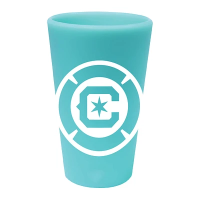 WinCraft Chicago Fire 16oz. Verre à pinte amusant en silicone