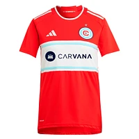 Women's adidas Brian Gutierrez Red Chicago Fire 2024 Return To Replica Player Jersey