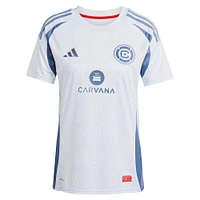 Women's adidas Hugo Cuypers Light Blue Chicago Fire 2025 The Municipal Kit Replica Player Jersey