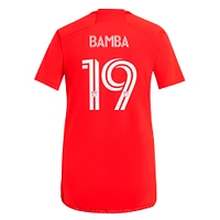 Women's adidas Jonathan Bamba Red Chicago Fire 2024 Return To Replica Player Jersey