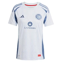 Women's adidas Kellyn Acosta Light Blue Chicago Fire 2025 The Municipal Kit Replica Player Jersey