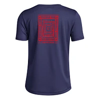 Youth adidas  Navy Chicago Fire AEROREADY Local Wrap T-Shirt