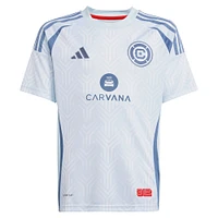 Youth adidas Jonathan Bamba Light Blue Chicago Fire 2025 The Municipal Kit Replica Player Jersey