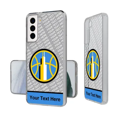Chicago Sky Personalized Tilt Design Galaxy Clear Case