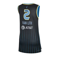 Hailey Van Lith Chicago Sky Autographed Black Nike Explorer Swingman Jersey 