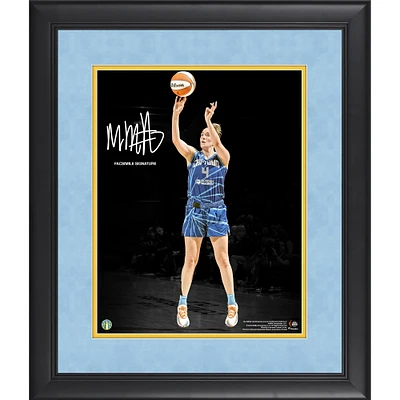 Photographie encadrée de Marina Mabrey Chicago Sky 11" x 14 " - Signature fac-similé
