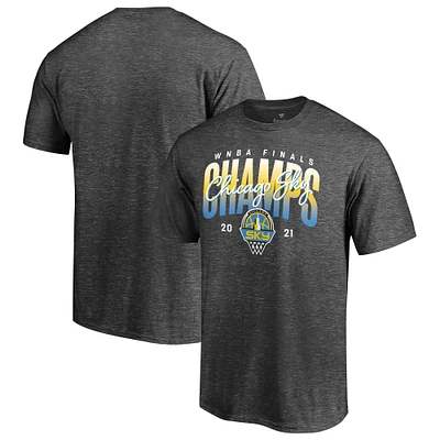 Men's Fanatics Charcoal Chicago Sky 2021 WNBA Finals Champions T-Shirt