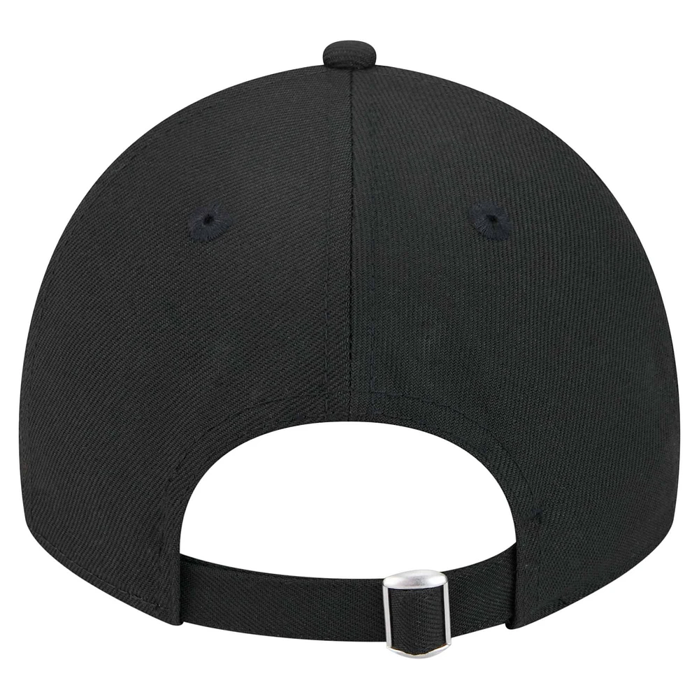 Men's Kamilla Cardoso Black Chicago Sky Name & Number Sidepatch 9TWENTY Adjustable Hat
