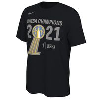 Men's Nike Black Chicago Sky 2021 WNBA Champions Trophy Banner T-Shirt