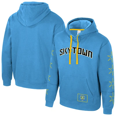Unisex Stadium Essentials  Light Blue Chicago Sky City Star Rebel Edition Pullover Hoodie