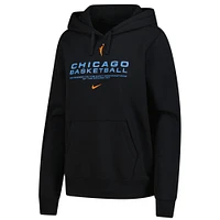 Women's Nike  Black Chicago Sky Club City Pullover Hoodie