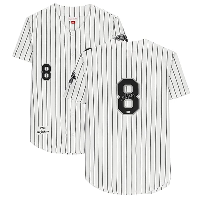 Bo Jackson Chicago White Sox Autographed White Mitchell & Ness Authentic Jersey