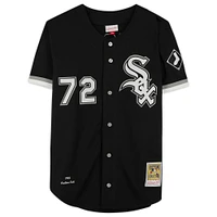 Carlton Fisk Black Chicago White Sox Autographed Mitchell & Ness Authentic Jersey with "HOF 2000" Inscription