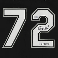 Carlton Fisk Black Chicago White Sox Autographed Mitchell & Ness Authentic Jersey with "HOF 2000" Inscription