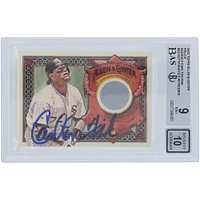 Carlton Fisk Chicago White Sox Autographed 2022 Topps Allen & Ginter Relics #AGRA-CF Beckett Fanatics Witnessed Authenticated 9/10 Card