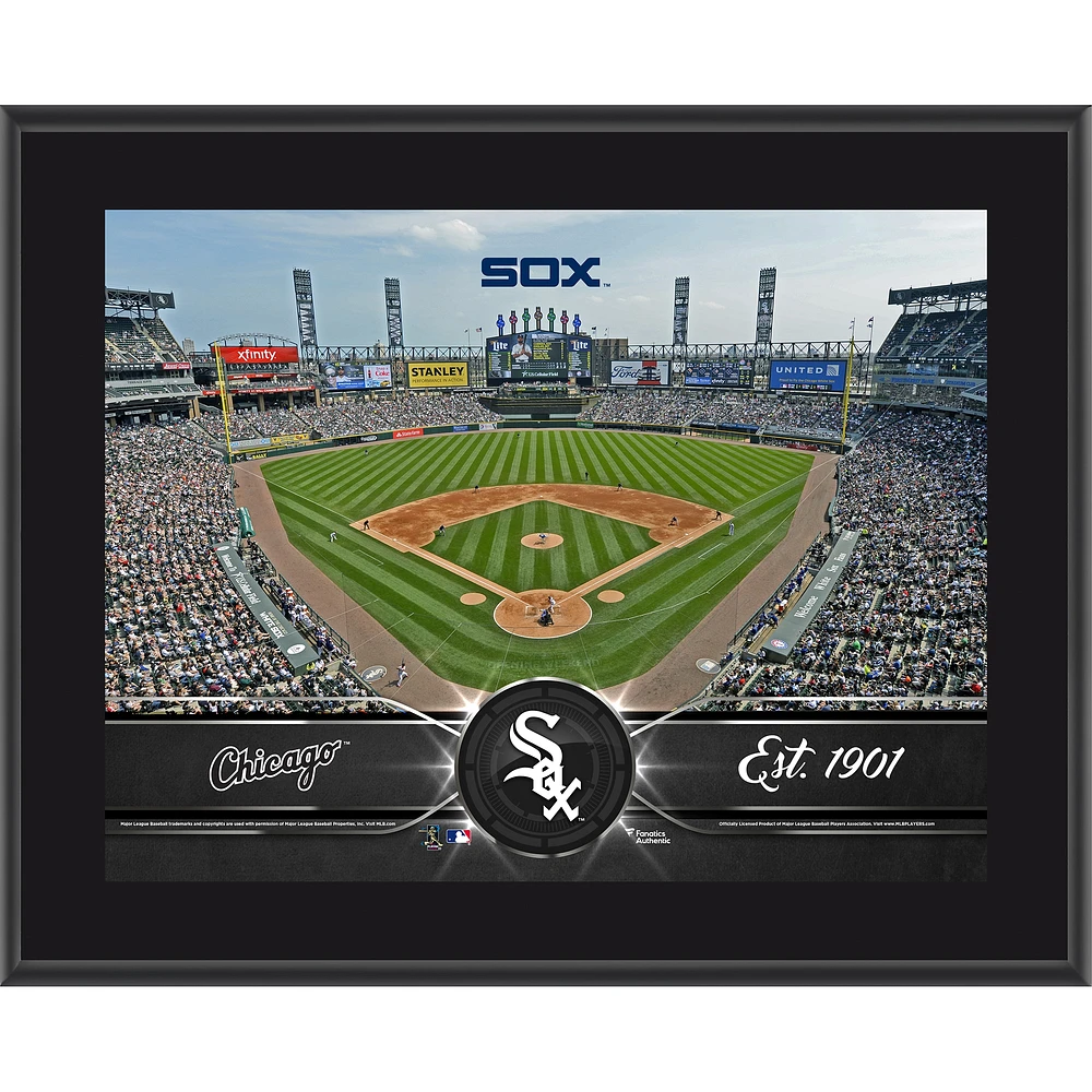 Chicago White Sox 10.5" x 13" Sublimated Team Plaque