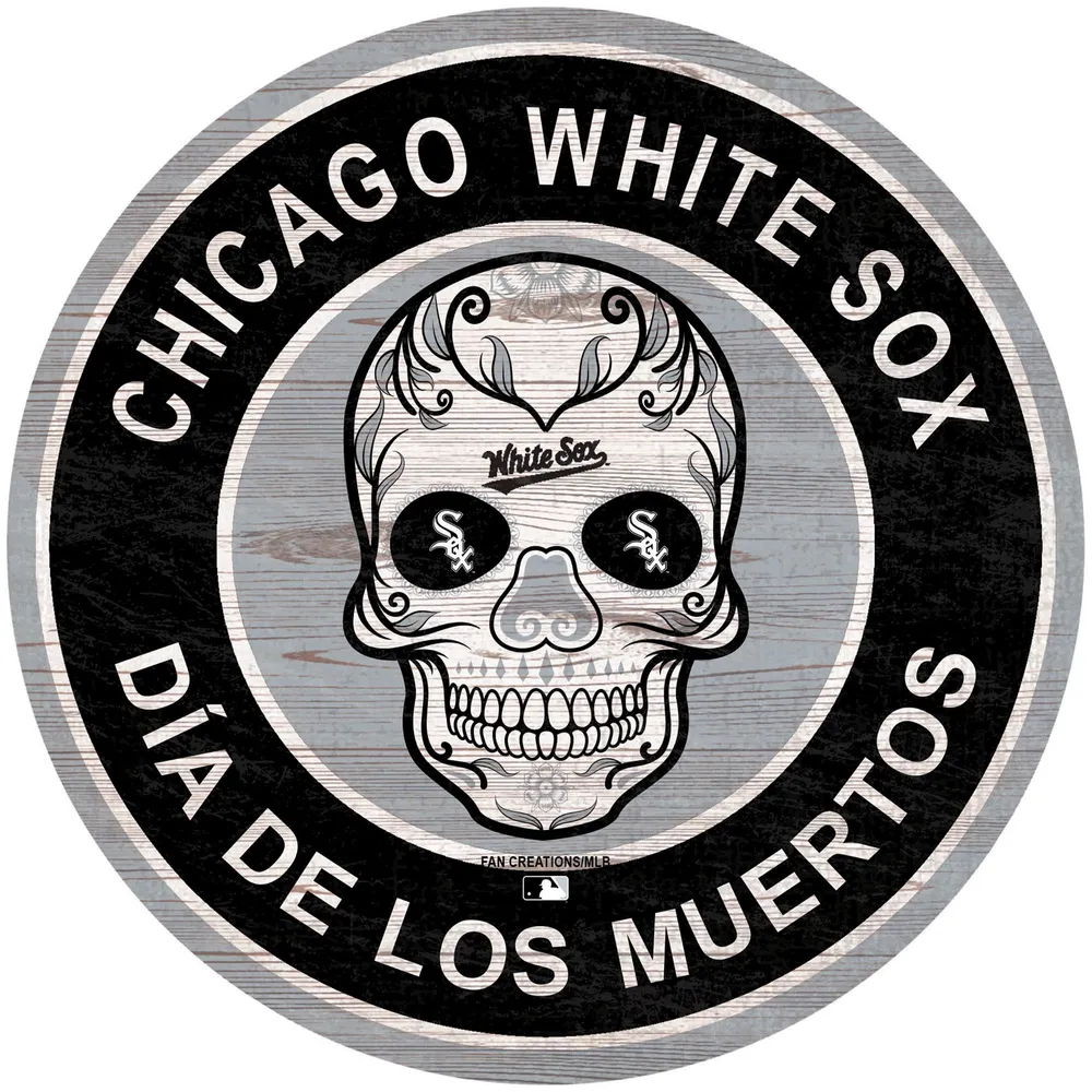 Lids Chicago White Sox 12'' Sugar Skull Circle Sign