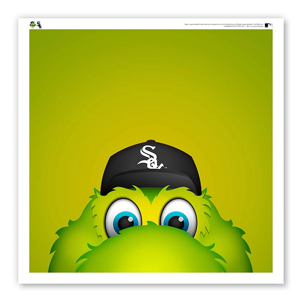 Chicago White Sox 12" x 12" Southpaw Poster Print