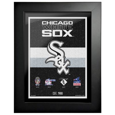 Chicago White Sox - 12'' x 16'' Heritage Tradition Framed Artwork