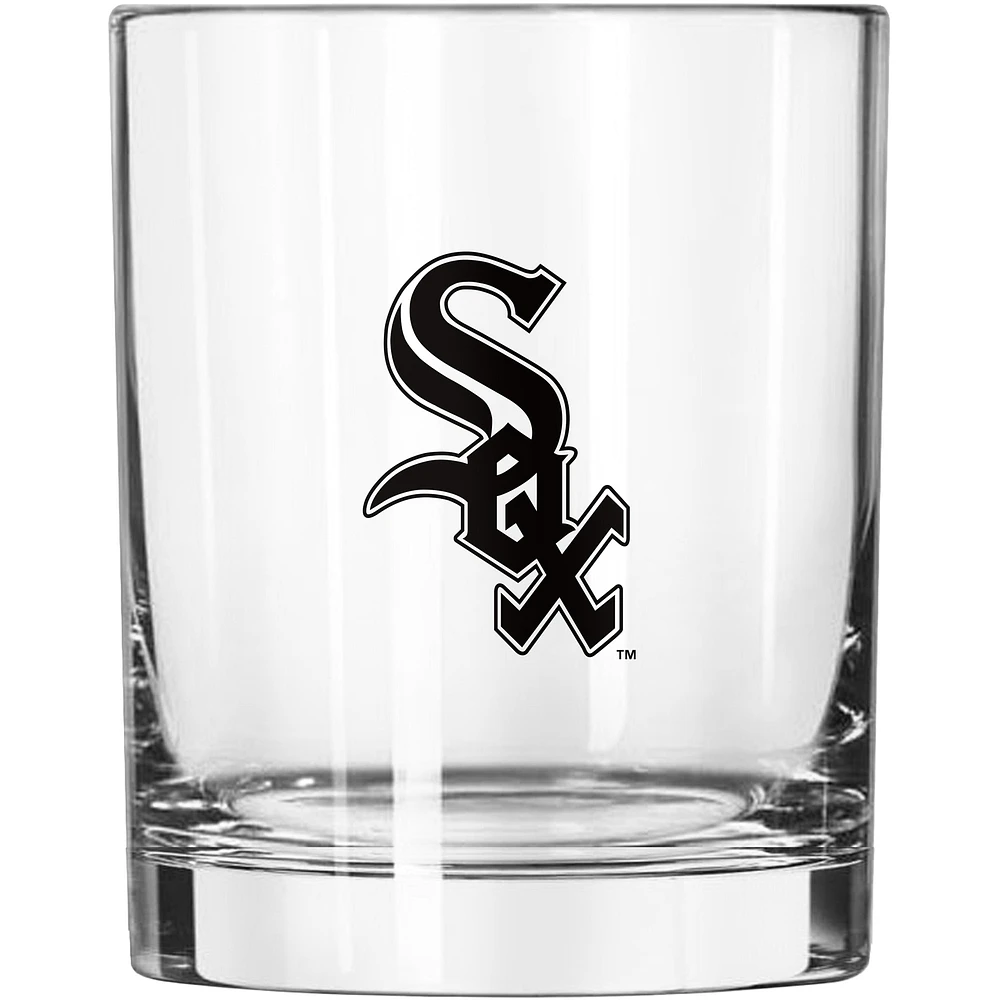 White Sox de Chicago 14oz. Verre à roches pour le jour du match