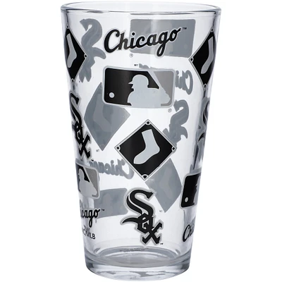 White Sox de Chicago 16 oz. Verre à pinte intégral