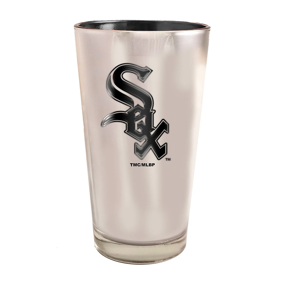 Chicago White Sox 16oz. Electroplated Pint Glass