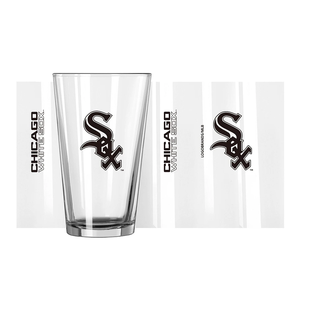 White Sox de Chicago 16 oz. Verre à pinte Team Wordmark Game Day